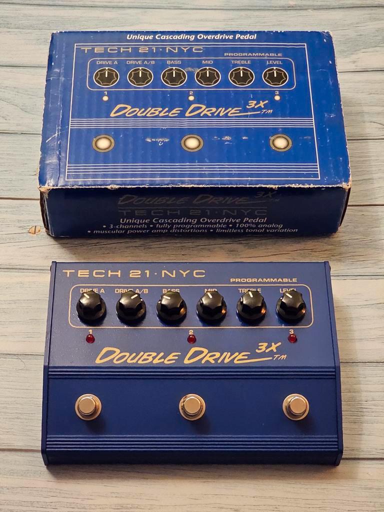 ≥ Tech 21 Double Drive 3X Overdrive — Effecten — Marktplaats