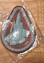 patch F-35 klu glow in the dark., Ophalen of Verzenden, Zo goed als nieuw, Patch, Badge of Embleem