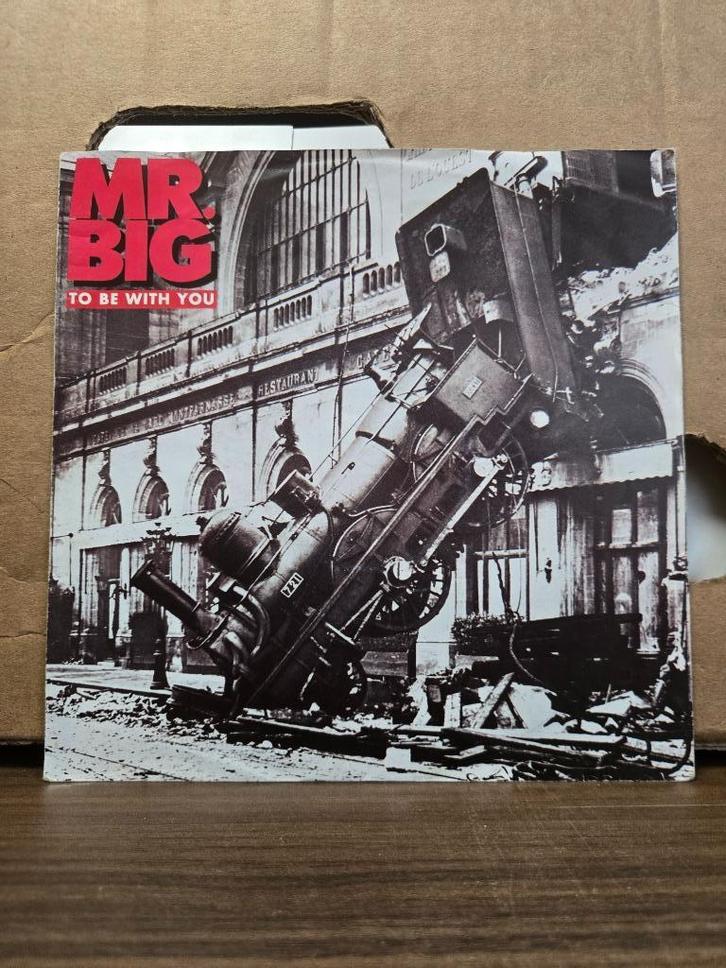 Mr.Big - To be with you, Cd's en Dvd's, Vinyl Singles, Zo goed als nieuw, Single, Pop, 7 inch, Ophalen of Verzenden