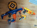 4 nerf geweren en pistolen incl pijlen, Kinderen en Baby's, Speelgoed | Buiten | Actiespeelgoed, Ophalen of Verzenden, Zo goed als nieuw