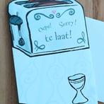 Oeps! Sorry! Te laat! Hallmark felicitatiekaart + envelop, Ophalen of Verzenden, Nieuw