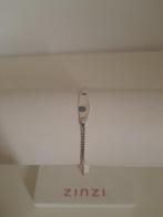 Gourmet enkelbandje met naamplaatje (ovaal) 10,5 cm, Ophalen of Verzenden, Nieuw, Zilver