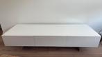 Modern wit TV meubel, Huis en Inrichting, Kasten | Televisiemeubels, Ophalen, Kunststof, Gebruikt, 150 tot 200 cm