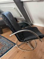 Zwarte draaibare stoel in goede staat!, Huis en Inrichting, Fauteuils, Ophalen, Zo goed als nieuw