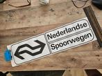 NS grote originele NS sticker 60 cm, Ophalen of Verzenden, Nieuw, Trein, Overige typen