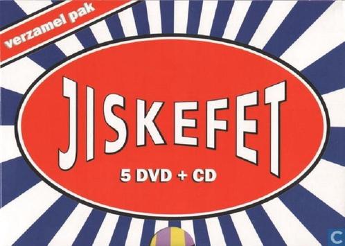 Jiskefet verzamel pak 5 dvd + CD, Cd's en Dvd's, Dvd's | Tv en Series, Zo goed als nieuw, Komedie, Alle leeftijden, Ophalen of Verzenden