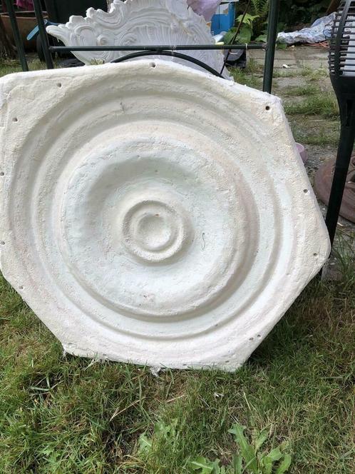 (nr1) mal voor ornament is van gips robuust industrieel hof, Huis en Inrichting, Woonaccessoires | Overige, Zo goed als nieuw