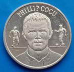 Penning Phillip Cocu - KNVB Oranje 2000, Postzegels en Munten, Penningen en Medailles, Nederland, Overige materialen, Verzenden