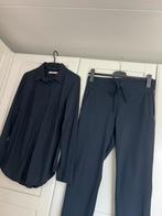 Studio anneloes set poppy blouse L & upstairs broek M, Maat 38/40 (M), Blauw, Ophalen of Verzenden, Zo goed als nieuw