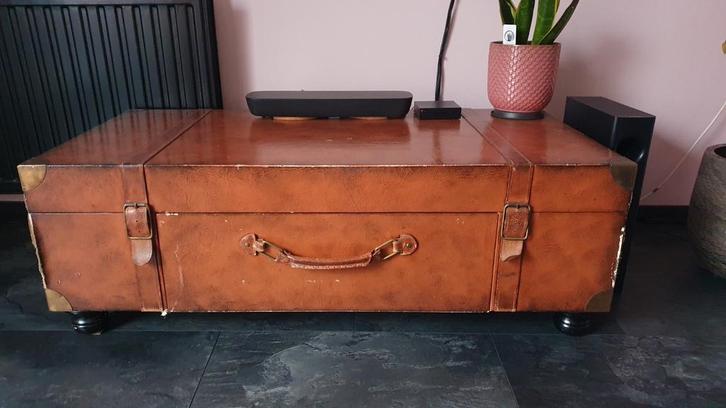 Salontafel/ tv kast, Huis en Inrichting, Tafels | Salontafels, Gebruikt, Minder dan 50 cm, 100 tot 150 cm, Rechthoekig, Ophalen