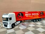 Lion Toys Daf 95 XF 430 SC met Red Devil trailer, Hobby en Vrije tijd, Ophalen of Verzenden, Bus of Vrachtwagen, Zo goed als nieuw