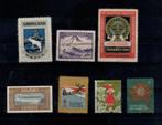 X219) diverse vignetten oa Spitsbergen en Groenland, Postzegels en Munten, Postzegels | Volle albums en Verzamelingen, Ophalen of Verzenden