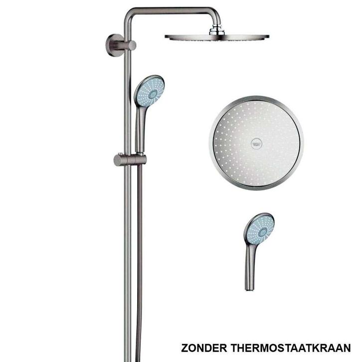 GROHE Euphoria xxl Regendoucheset Opbouw, zonder thermostaat, Doe-het-zelf en Verbouw, Sanitair, Nieuw, Douche, Rvs