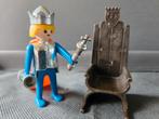 Playmobil koning met troon (nr. 3331), Ophalen of Verzenden, Gebruikt