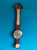 Vintage Barometer & Thermometer Wanddecoratie, Ophalen, Gebruikt