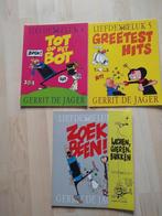 Jager, Gerrit de. Liefde & Geluk 3, 4 en 5, Boeken, Stripboeken, Ophalen of Verzenden, Zo goed als nieuw, Meerdere stripboeken