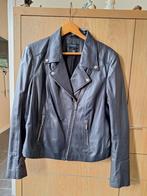 Leren jasje,  CLAUDIA STRATER, Kleding | Dames, Maat 46/48 (XL) of groter, Ophalen of Verzenden, Zo goed als nieuw, Grijs