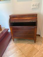 Turfkist antiek - uniek meubel - mahonie bruin, Antiek en Kunst, Antiek | Meubels | Kasten, Ophalen of Verzenden