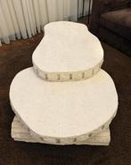 Fossiel Salontafel, Huis en Inrichting, Ophalen, Overige materialen, 100 tot 150 cm, 50 tot 100 cm