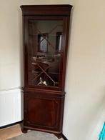 Hoekkast mahonie, Ophalen, Gebruikt, 200 cm of meer, Klassiek engelse stijl