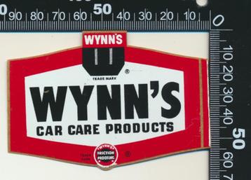 Sticker: Wynns - Car Care Products beschikbaar voor biedingen