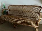 Rotan bankje jaren 60, Antiek en Kunst, Ophalen