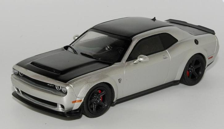 Dodge challenger SRT demon 2018 1/43 American cars # 120, Hobby en Vrije tijd, Modelauto's | 1:43, Nieuw, Auto, Overige merken