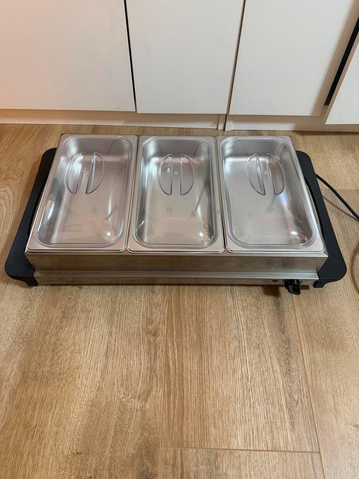 Professionele Warmhoudplaat - Ideaal voor Catering, Witgoed en Apparatuur, Fonduesets, Gebruikt, Fondue-accessoires, Elektrisch