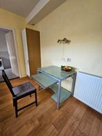 computertafel glas metaal, Ophalen, Gebruikt