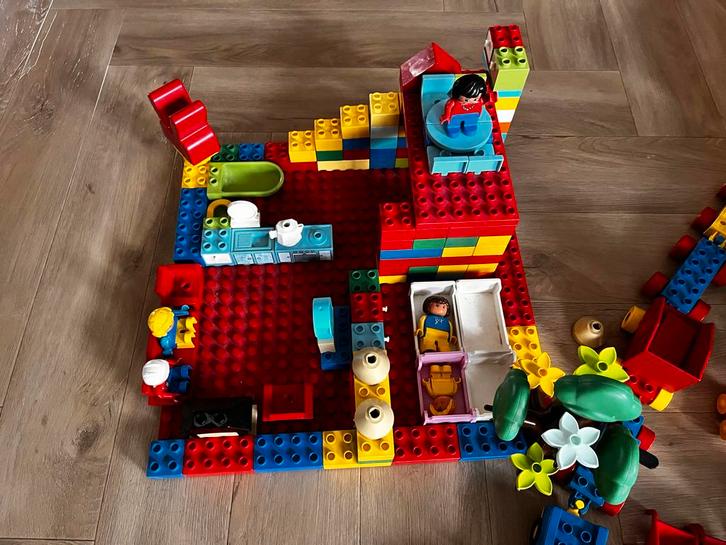 Duplo verzameling: Huis, dieren, auto & meer!, Kinderen en Baby's, Speelgoed | Duplo en Lego, Zo goed als nieuw, Duplo, Losse stenen