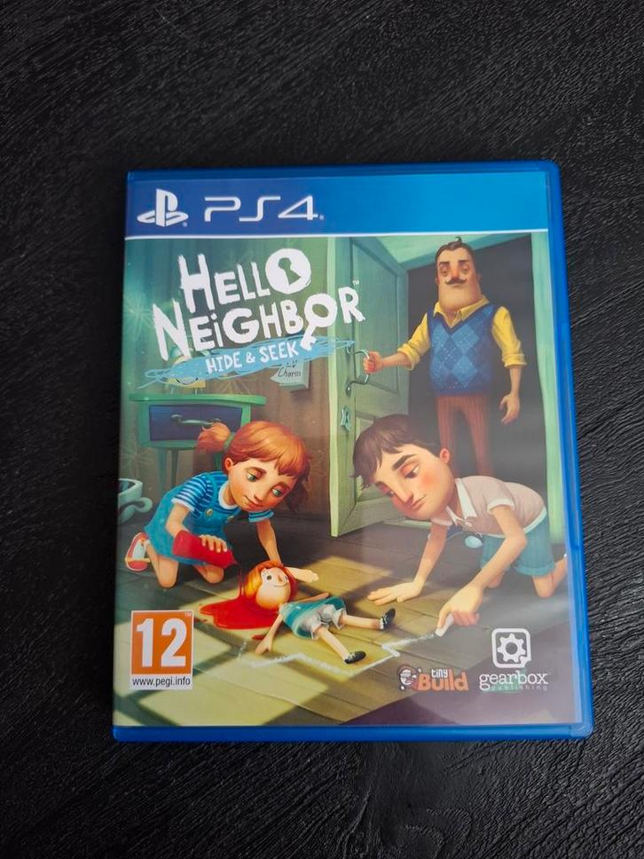 PS4 Hello Neighbor: Hide & Seek - Spannend!, Spelcomputers en Games, Games | Sony PlayStation 4, Gebruikt, Avontuur en Actie, 1 speler