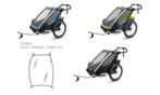 *Nieuw* Thule Chariot Cross/Sport/Lite 1 Regenhoes, Ophalen of Verzenden, Gebruikt, Kinderkar, 40 tot 60 kg