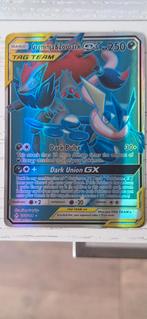 Greninja & Zoroark GX - Pokémonkaart!, Hobby en Vrije tijd, Verzamelkaartspellen | Pokémon, Ophalen of Verzenden, Gebruikt, Losse kaart