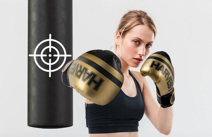 Bokshandschoenen met bokszak, Sport en Fitness, Boksen, Nieuw, Bokshandschoenen, Ophalen of Verzenden