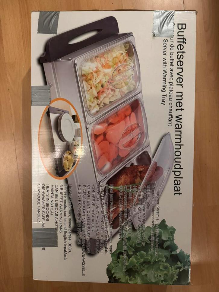 RVS warmhoudbak / gastronorm bak met deksel, Huis en Inrichting, Keuken | Servies, Zo goed als nieuw, Overige typen, Overige stijlen