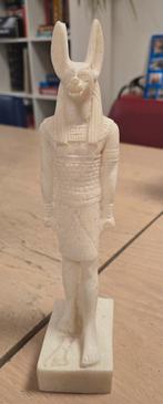 Marmeren Anubis beeldje - klein defect, Ophalen of Verzenden