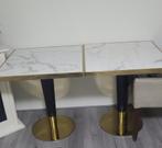 Richmond eettafel Marmer, Huis en Inrichting, Tafels | Salontafels, Ophalen, Overige materialen, 50 tot 100 cm, Vierkant