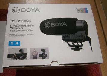 100% NIEUW ! Boya By-BM3051S Stereo/Mono shotgun DSLR MIC beschikbaar voor biedingen