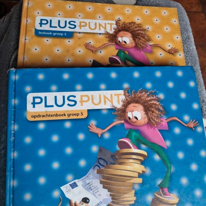 Pluspunt Lesboek en Opdrachtenboek Groep 5 rekenen, Boeken, Kinderboeken | Jeugd | onder 10 jaar, Gelezen, Ophalen of Verzenden