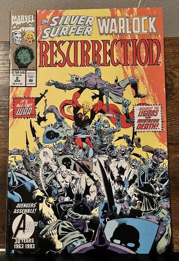 Silver Surfer/Warlock: Resurrection # 1 t/m 4 (Marvel)