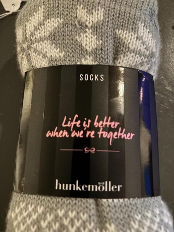 NIEUW Hunkemöller knuffelsokken maat 38/39, Kleding | Dames, Sokken en Kousen, Nieuw, Sokken en Kniesokken, Maat 35 t/m 38, Grijs