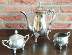antieke Leonardo silver silverplated theeservies, volgnr 4, Antiek en Kunst, Ophalen of Verzenden