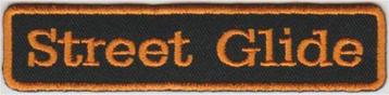 Harley Davidson Street Glide stoffen opstrijk patch embleem  beschikbaar voor biedingen