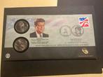 John F. Kennedy $1 Munt Cover Set, Postzegels en Munten, Munten | Amerika, Ophalen of Verzenden, Noord-Amerika, Setje