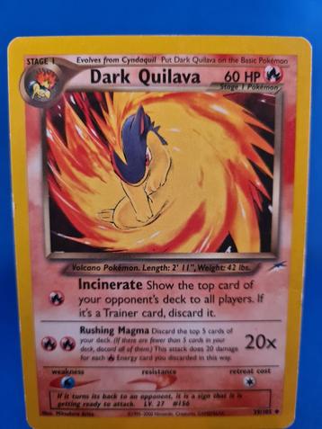 Dark Quilava 39/105 - Neo Destiny beschikbaar voor biedingen