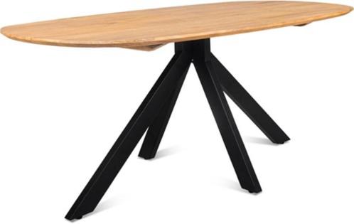 Eettafel Runa deens ovaal mango naturel 6 maten leverbaar |, Huis en Inrichting, Tafels | Eettafels, Nieuw, 50 tot 100 cm, 200 cm of meer