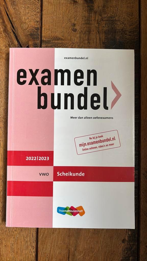 Examenbundel J.R. van der Vecht - vwo Scheikunde 2022/2023, Boeken, Schoolboeken, Zo goed als nieuw, Nederlands, VWO, Ophalen of Verzenden