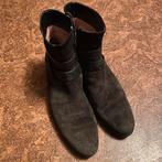 DUREA GROENE SUÈDE LAARSJES E9/ 43(44), Kleding | Dames, Schoenen, Durea, Lage of Enkellaarzen, Ophalen of Verzenden, Gedragen