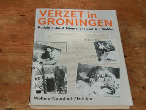 Verzet in Groningen (bezetting,verzet, illegale pers ea) wo2, Boeken, Oorlog en Militair, Zo goed als nieuw, Algemeen, Tweede Wereldoorlog