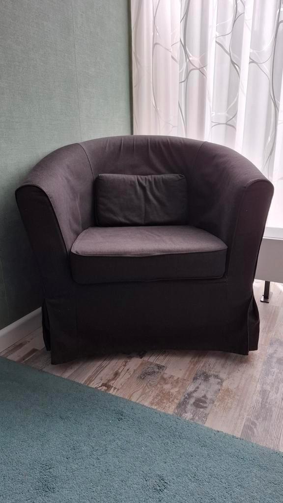 Ikea Ektorp Tullsta Fauteuil, Huis en Inrichting, Fauteuils, Zo goed als nieuw, Hout, Stof, 75 tot 100 cm, Minder dan 75 cm, Ophalen